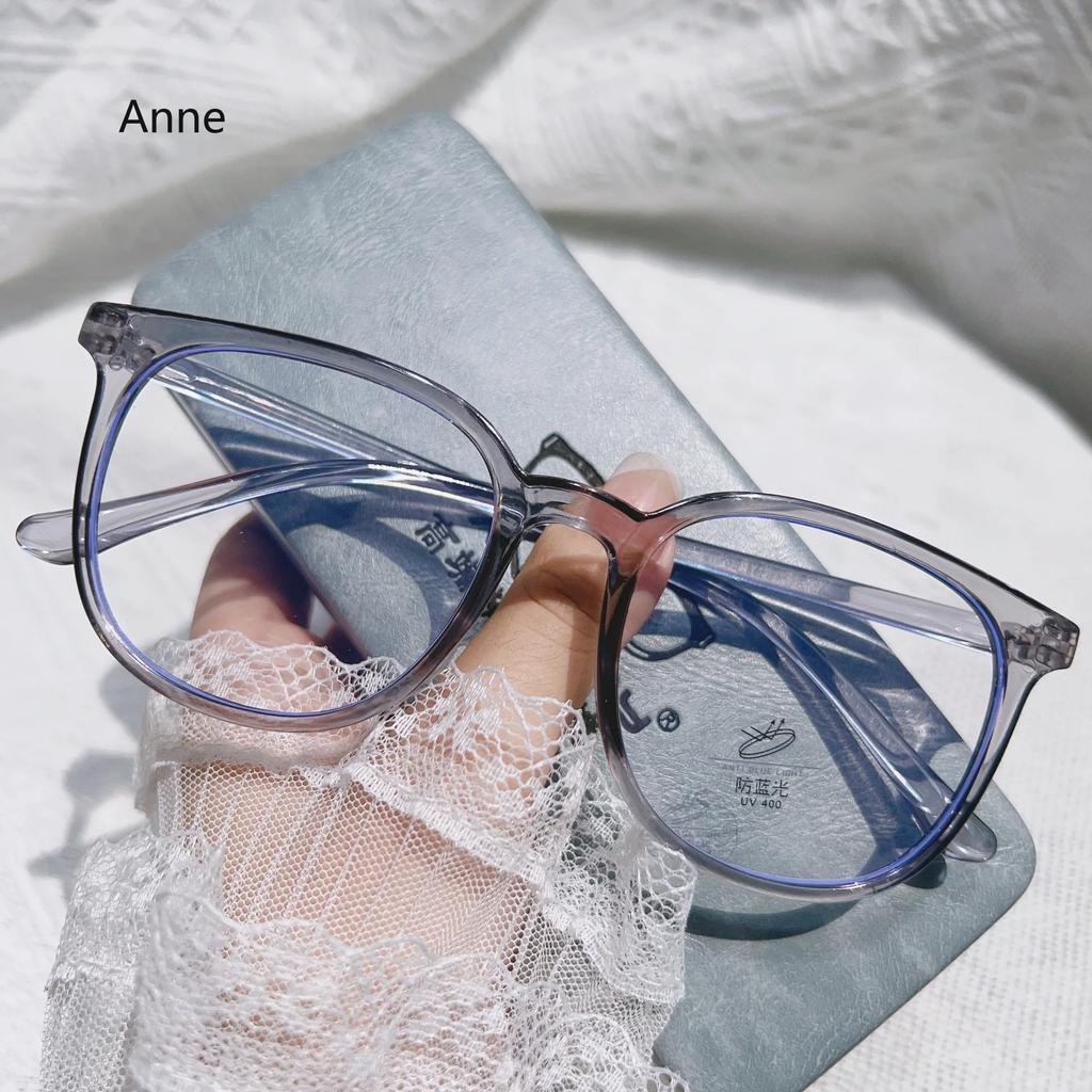 Unisex Fashion Myopia Glasses Blue Light Blocking Transparent Prescription Eyewear Ladies Men Women minus Diopter Vision Correct