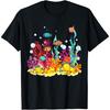 Watercolour Coral Reef with Fish, Beautiful Underwater World T-Shirt(1)