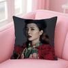 Popular Fashionable Chinese Singer JJolin Tsai Cushion Cover Pillow Case Soft Friendly Fabric  Concealed Zipper