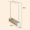 Metal Storage Rack 22.8x17.3x4.7inch Accessory for Collection Versatile Floor Standing