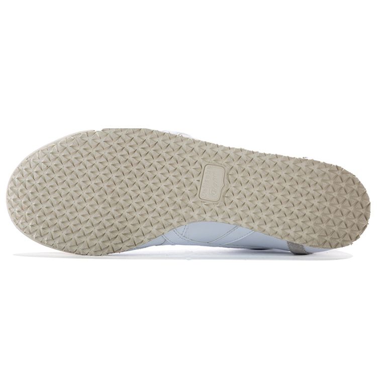 Onitsuka Tiger Mexico 66 Comfortable Versatile Mid-Top Casual Shoes Unisex sneaker White Gray HL328-0102