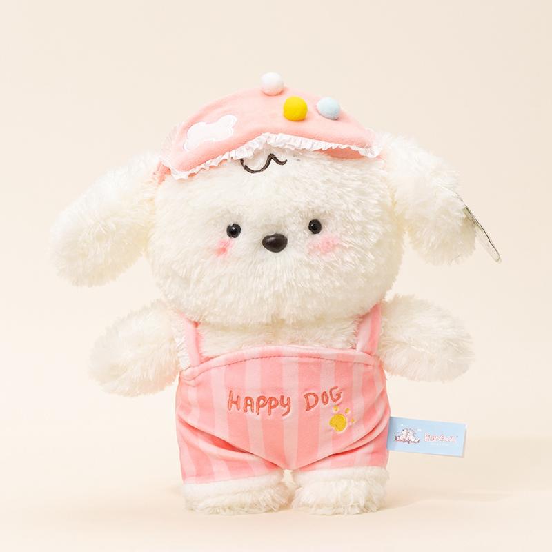 

Kawaii Schnauzer Dog Plush Toy Small Gentle Simulation Stuffed Animal Toys designed for Boys Cute Photo Props Girls Birthday Gift 35cm