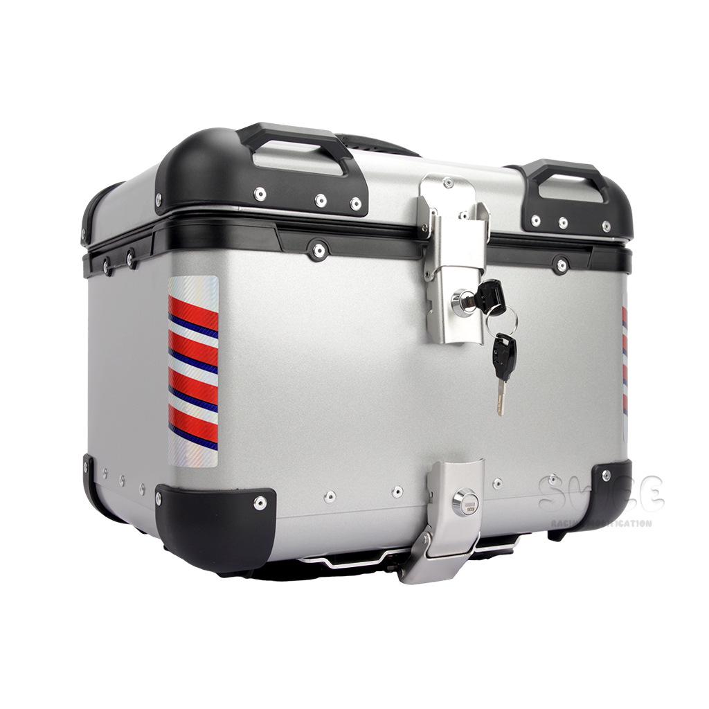 45L/100L Large Capacity Aluminum Alloy Electric Vehicle Tail Box for Motorcycles & Electric Bicycles