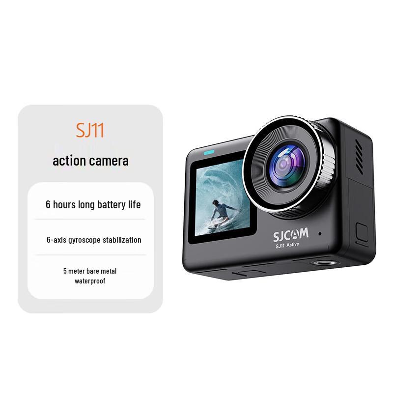 

SJCAM SJ11 Dual-Screen Waterproof 4K Action Camera (CN version)