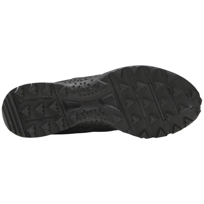 Reebok Anti Slip Wear Resistant Low Top Running Shoes Unisex Black/Red Sneakers 100209959
