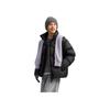Li-Ning Sports Lifestyle Series Zipper Versatile Stand Collar Letter Casual Sports Down Jacket Unisex Jacket AYMV427-2