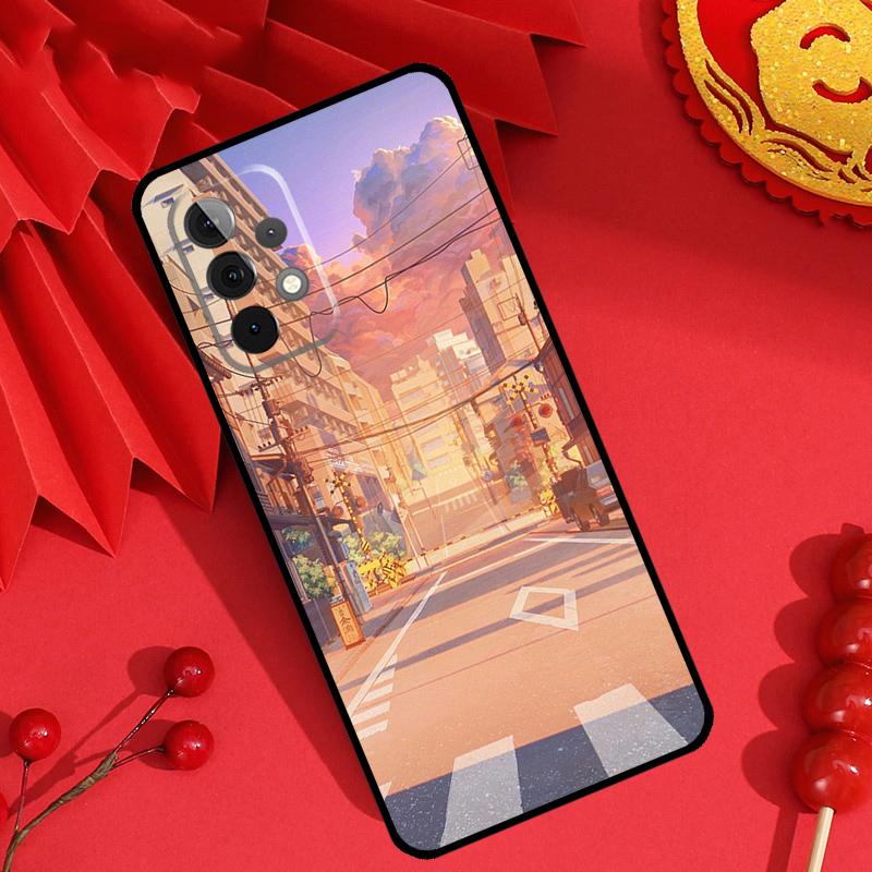 Manga Anime Street Case For Samsung Galaxy M13 M14 M12 M11 M15 M06 M16 M36 M56 M31 M53 M32 M52 M35 M55 M34 M54