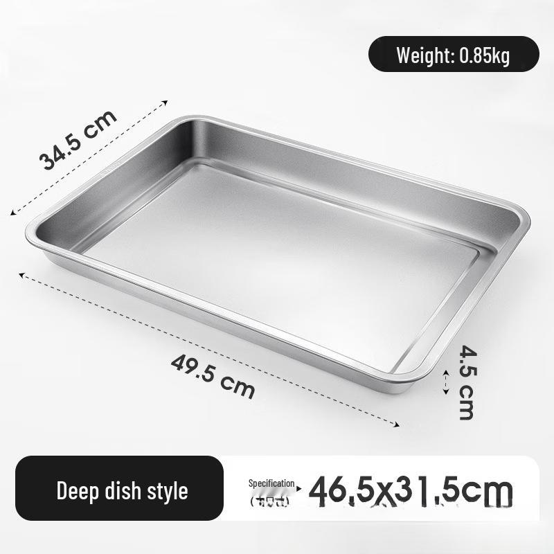 Rectangular Stainless Steel 3-Compartment Serving Plate