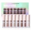 Achtfarbiges mattes Mikro-Liquid-Lidschatten-Set Farbig schimmernd Samtig wasserfest Schweißfest Lidschatten-Set Augen-Make-up