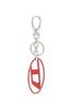 Diesel Women's Metal D Charm Key Ring X08462PR581 UNI Pink H9003