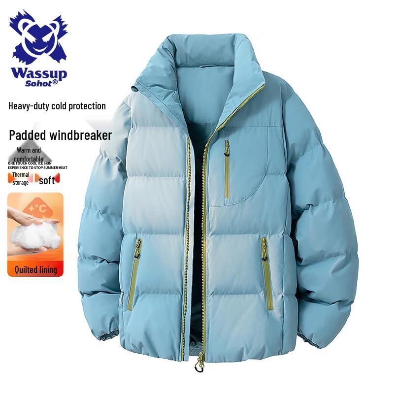 

Wassup Sohot Мужская зимняя утепленная куртка 3XL