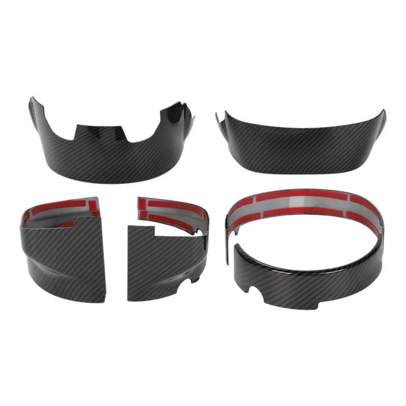 Electric Adjustable Steering Wheel Base Decoration Protective Cover For Dodge Challenger For Dodge Charger For Dodge Durango Car Interior Accessories