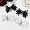 Love Heart Bowknot Hair Clip With Secure Grip For Women Girls Elegant Nonslip Barrettes Hair Accessory