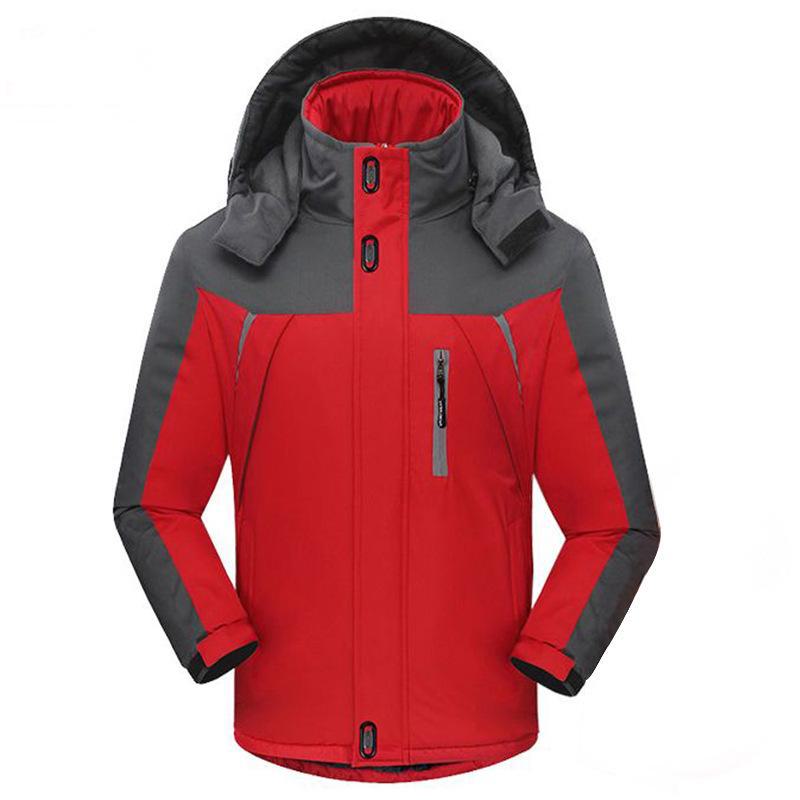 Men's  Outdoor Fleece Thickened Jacket Fleece Thickened Warm Winter Single-layer Cold-proof Waterproof and Windproof