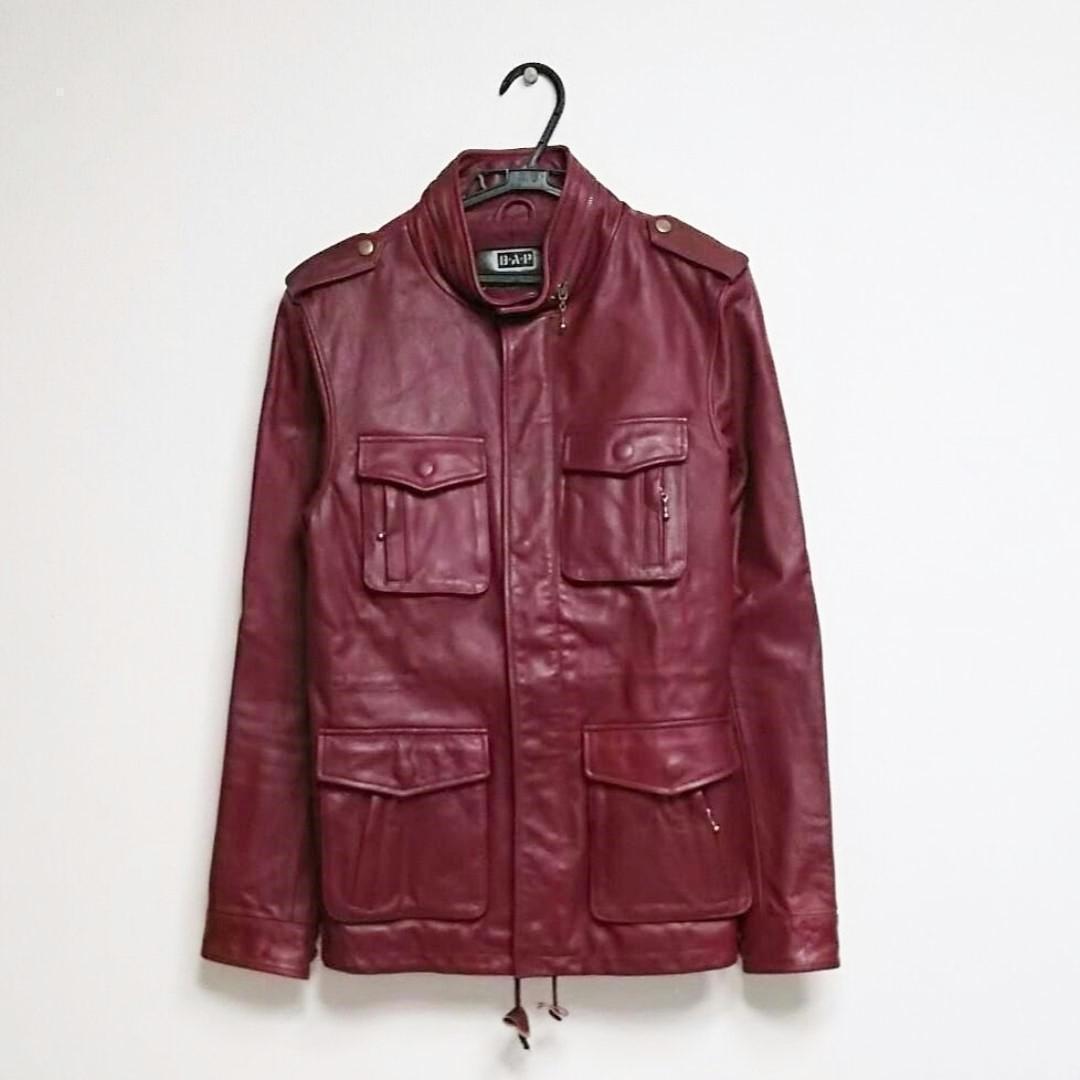

[USED] For fans of y2k, achieve, and American casual styles! Bonds and Peace leather jacket