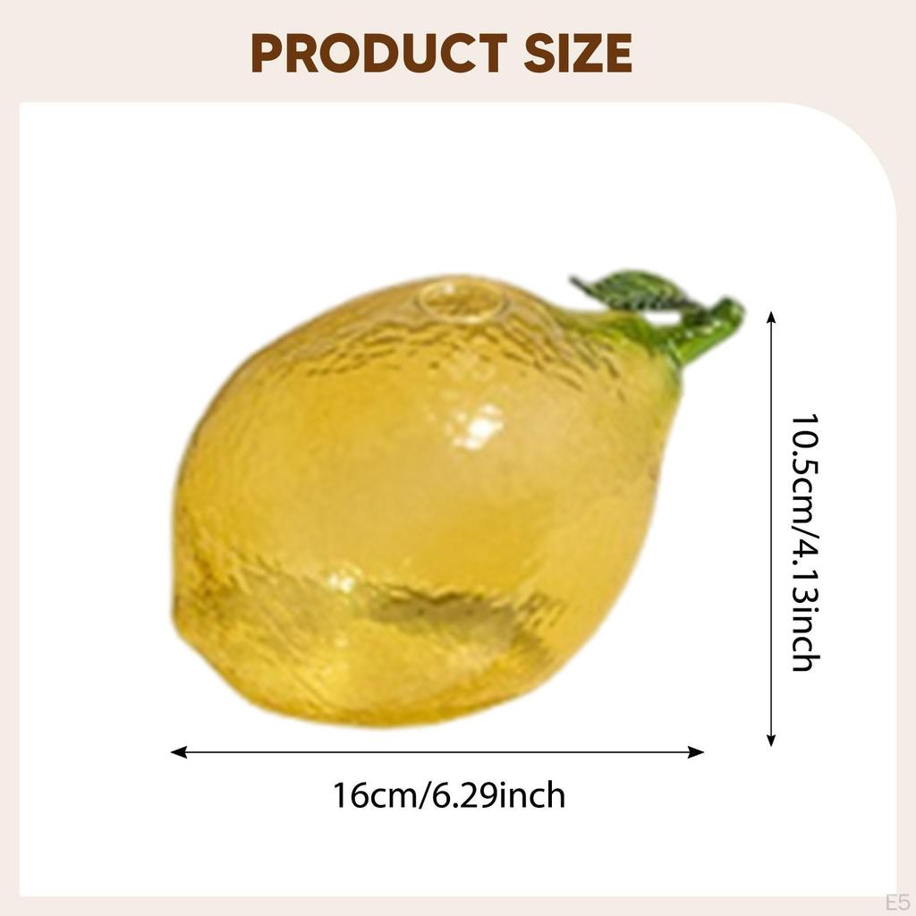 Flower Vase Plant Pot Empty Glass Diffuser Bottle Fruit Decorative for Bedroom