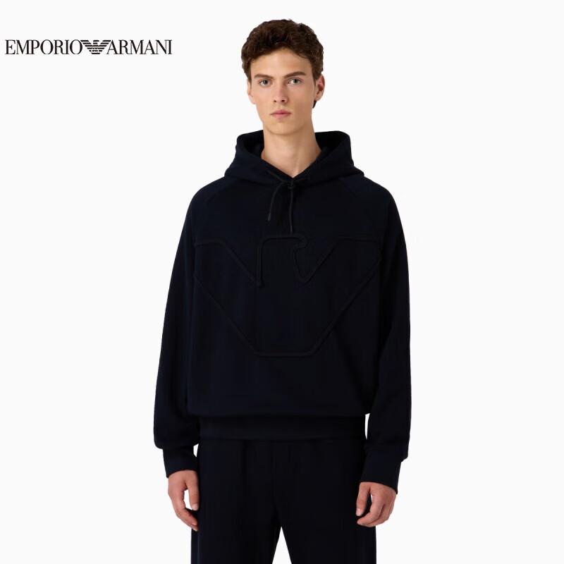 

Emporio Armani Men s Eagle Logo Hooded Sweatshirt XL