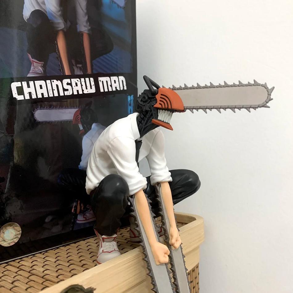 Chainsaw Man Denji Anime Figure Denji/Power Action Figure 1560 Chainsaw Man Denji Figurine Adult Collectible Model Doll Toy