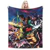 DND D&D Dragon Retro Blanket Soft Comfortable Plush Throw Blanket For Kids Adult Living Room Flannel Bedspread Bed Cover