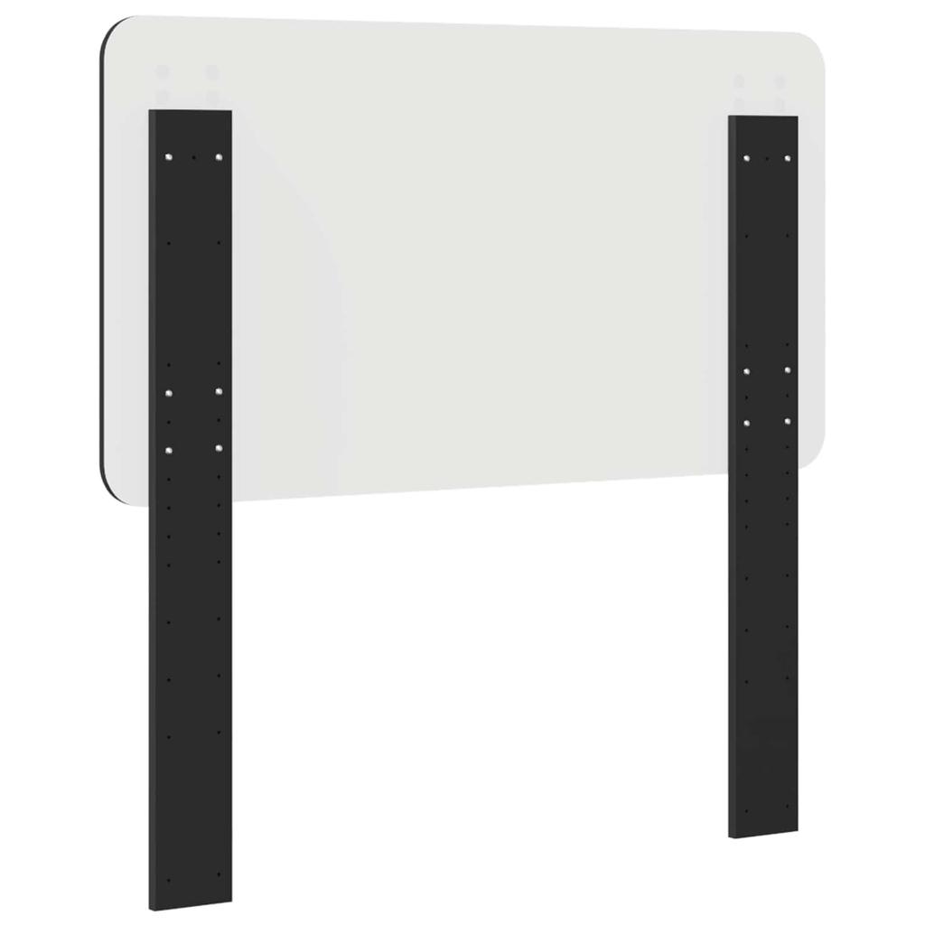 Headboard Black Oak Effect Wood Based Material