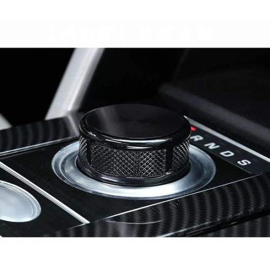 Gear Shift Knob Head For Jaguar XE XFL XJL F-PACE For Land Rover 2017-2024 Black