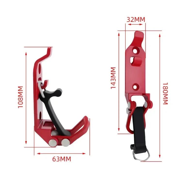 2PCS Kit for Roof Rack Shovels Wall Mountable Quick Release Mounting