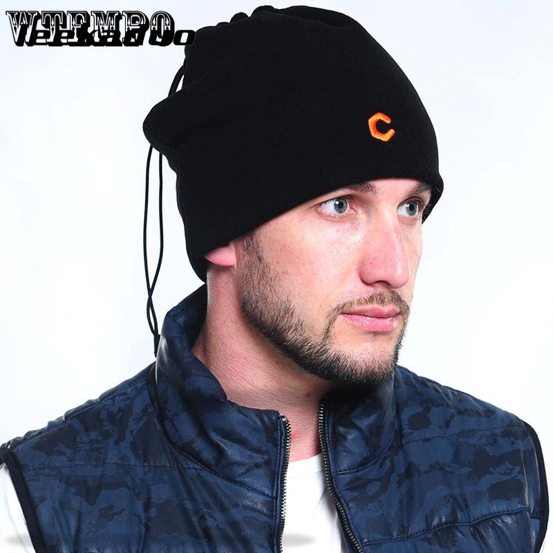 

Winter Men s Knitted Hat Outdoor Cycling Slim Hat Windproof Warm Hoodie Cold Hat армія зелений колір