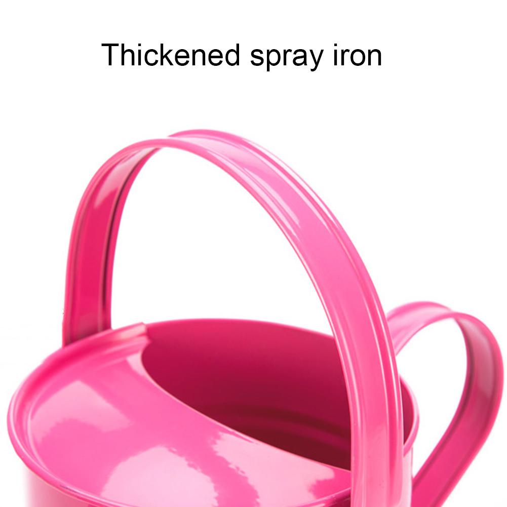 1.5L Metal Watering Can Iron Art Long Spout Water Can for Outdoor Garden Balcony Plants