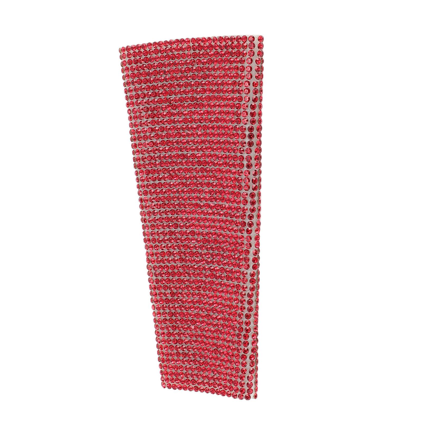 

Чехол для ручки микрофона Сверкающий Блестящий Страз Декоративный Рукав-Обертка для SM58 красный