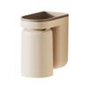 Innovative Wall-Mounted Toothbrush Holder & Luxury Mouthwash Cup, Punch-Free Design