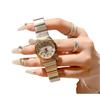 Gemini Series Oujia Fashion Women's Korean Style Quartz Watch with Trendy Steel Band