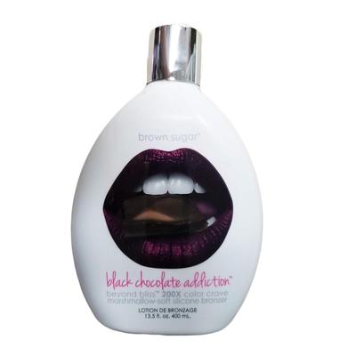 Brown Sugar Black Chocolate Addiction 200X Tanning Lotion Bronzer 400ml
