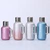 Titanium-Plated Insulated Flask with Temperature Display - Large Capacity Office Tea and Water Separation Cup