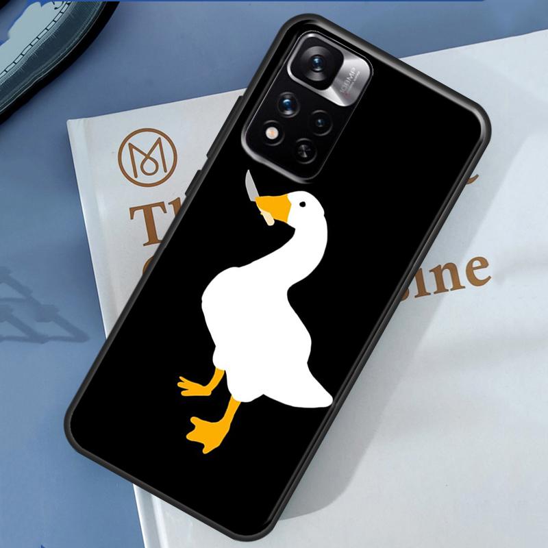 Funny Cartoon Duck Case For Xiaomi Redmi 13C 10C 12C 14C Redmi Note 14 13 Pro 12 11 9 10 9S 10S 11S 12S Cover