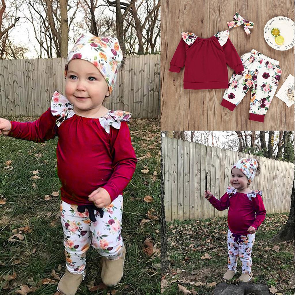 MDX] Newborn Infant Baby Girls Floral 