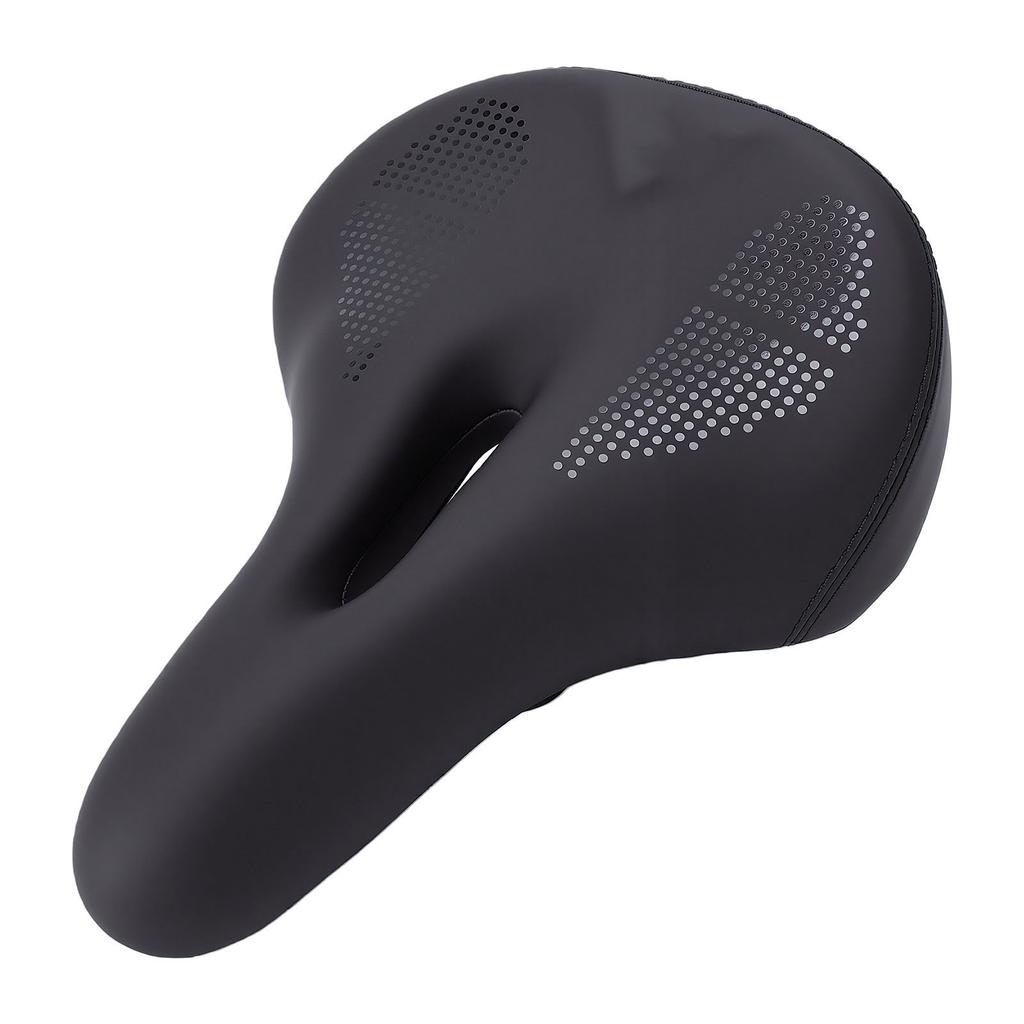 Bike Saddle with Shock Absorbing Balls Breathable Water Proof Anti Slip PU Bike Seat Inflatable Air Cushion for
