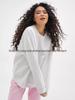 Trendiger Oversized Verdickter Rundhals Pullover Hoodie