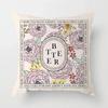 Retro Light Luxury American Pillowcase Sofa Cushion Cushion Cover Bedroom Bed Pillow Cover Square.