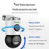 Tiandi Weiye 6MP Dual-Objektiv Vollspektrum WiFi PTZ Außenkamera CN-Stecker (Adapter enthalten)