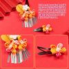 OTAKUMARKET Hair Ornament Set for Set with Design for and Suitable for girls aged 3 to Available in 4 Colors Shichi-Go-San Coming-of-Age Ceremonies,