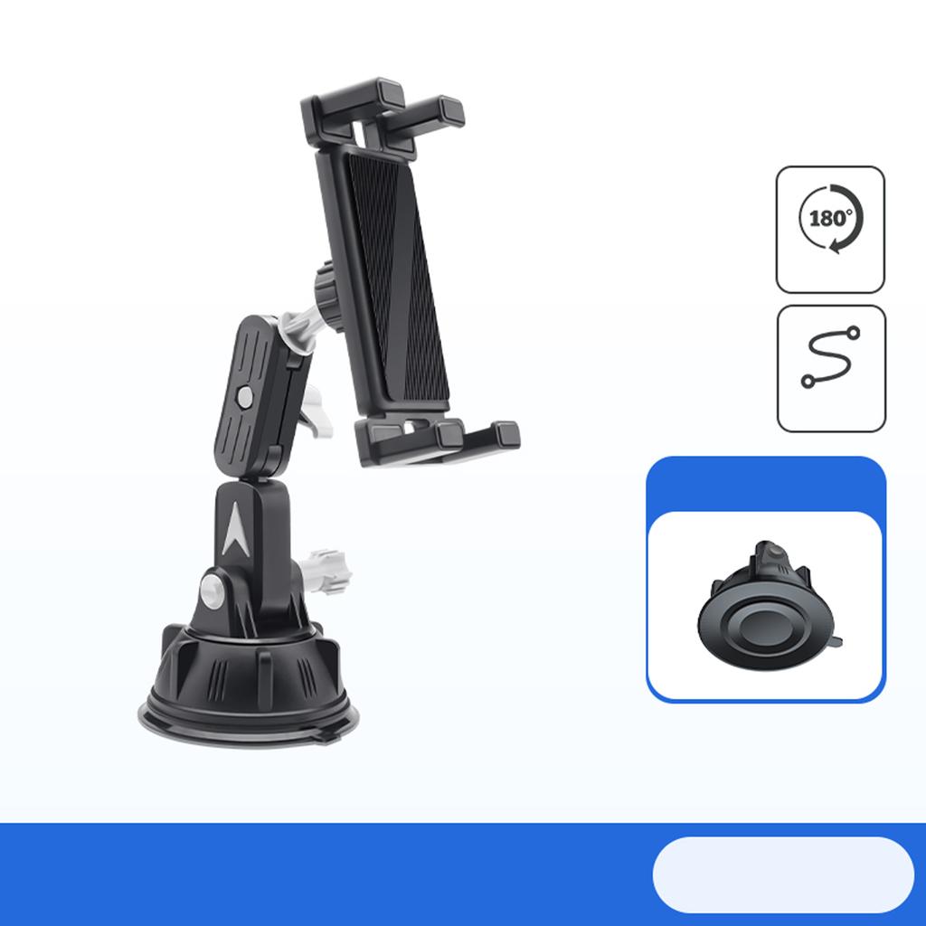 Suction Cup Tablet Mount 360 Degree Adjustable Phone Stand for Dashboard & Windshield Heavy Duty Truck Accessories