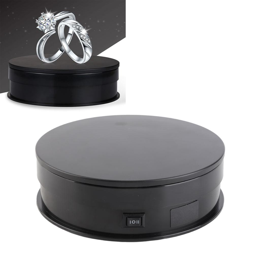 Still Turntable 15cm Remote Control Speed Electric Rotating Turntable Display Stand Photography Video Shooting Props