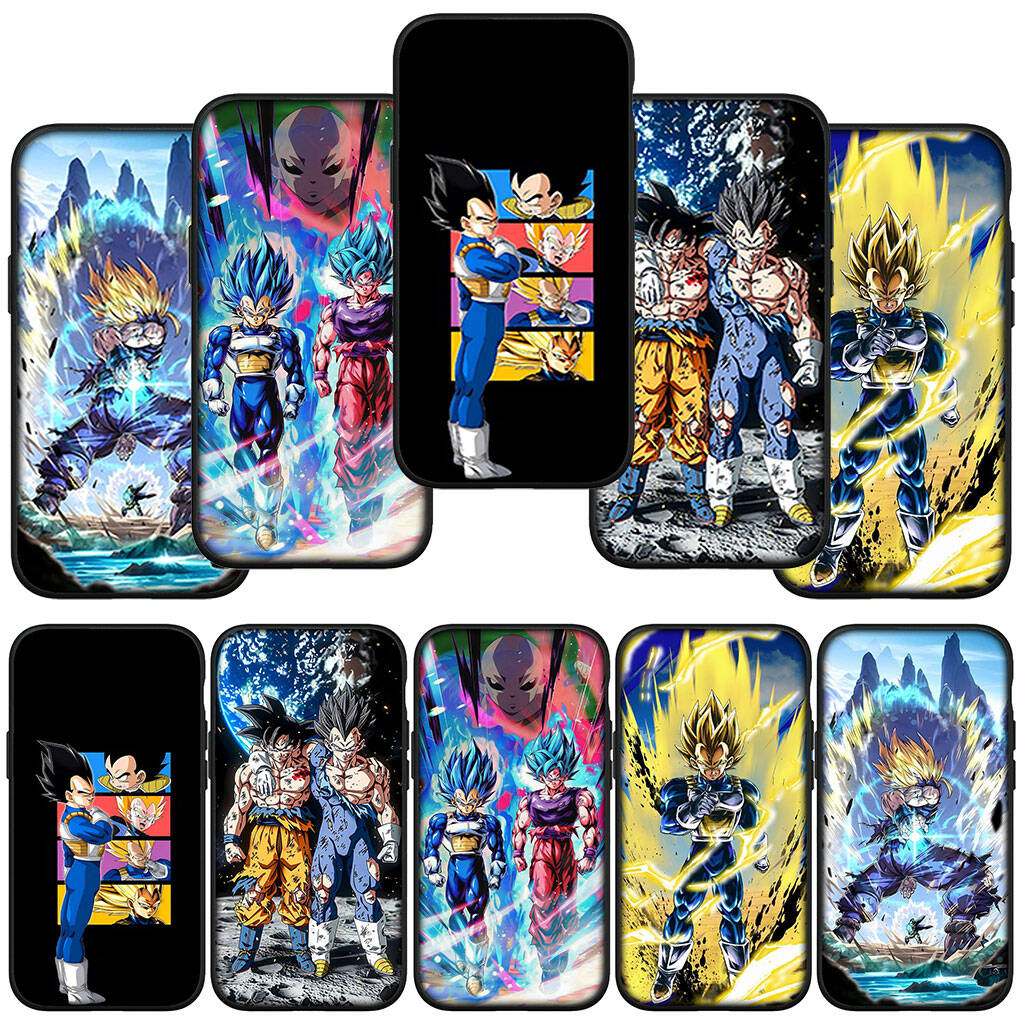 Phone Case for iPhone 17 15 16 Plus X Redmi Note 14 12 11 13 Pro Max Huawei P30 P20 Lite OPPO A60 A40 A80 A38 A54 Vegeta Funda Dragon Gokus Ball Cover