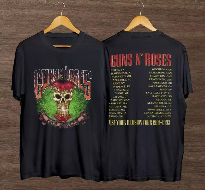 1992 Guns N Roses Use Your Illusion Tour 90s T-Shirt S