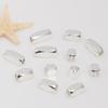 14k Gold-Filled Beveled Rectangular Spacer Beads for DIY Jewelry Making