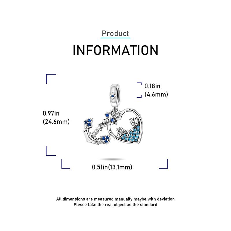 Ahthen copper Bead Charms Ship Thatched Sea Dangle Charm fit Snake Chain Bracelets Necklaces for Women Jewellery Making