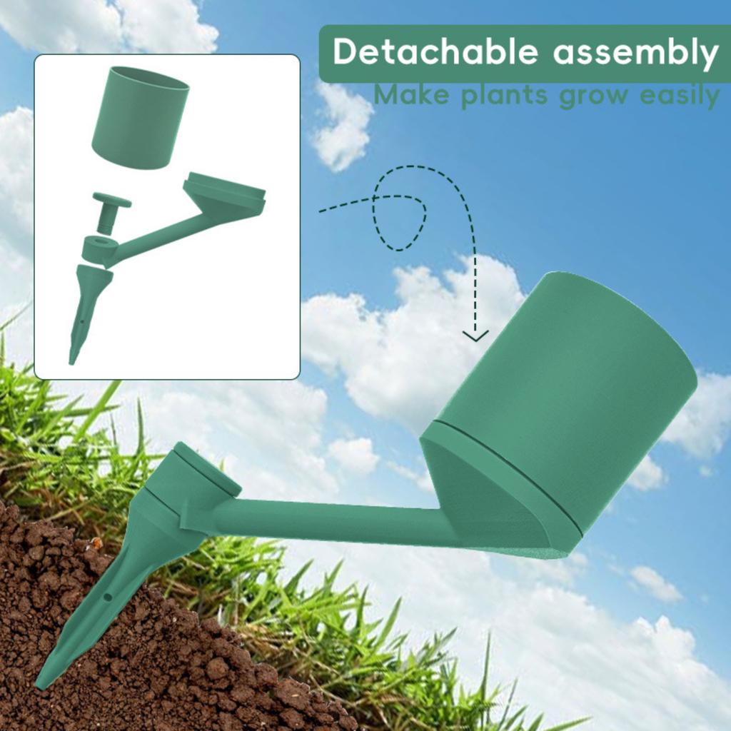 Bekväm och avtagbar roterande planteringskruka för hemmabruk, med en 360 graders roterande krukbehållare