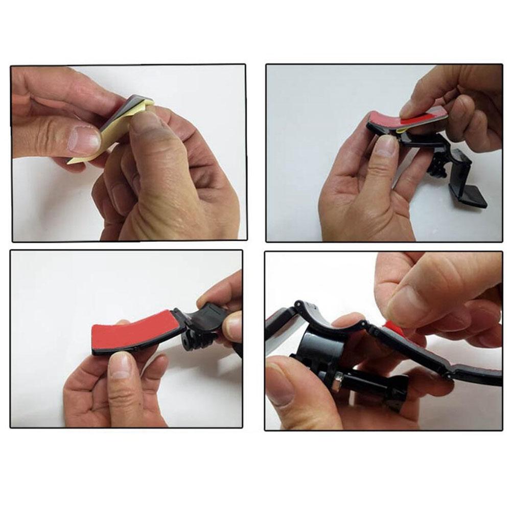 Universelt motorsykkelhjelm-kinnfeste-sett for GoPro Hero 9/8/7/6/5 sportskamera