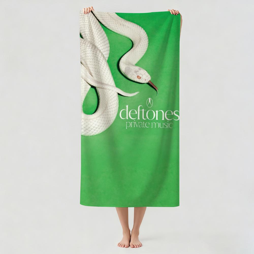 Rock band D-eftones Towel Drying Bath Towel Applicable To Light Swimming Camping Yoga Beach Out