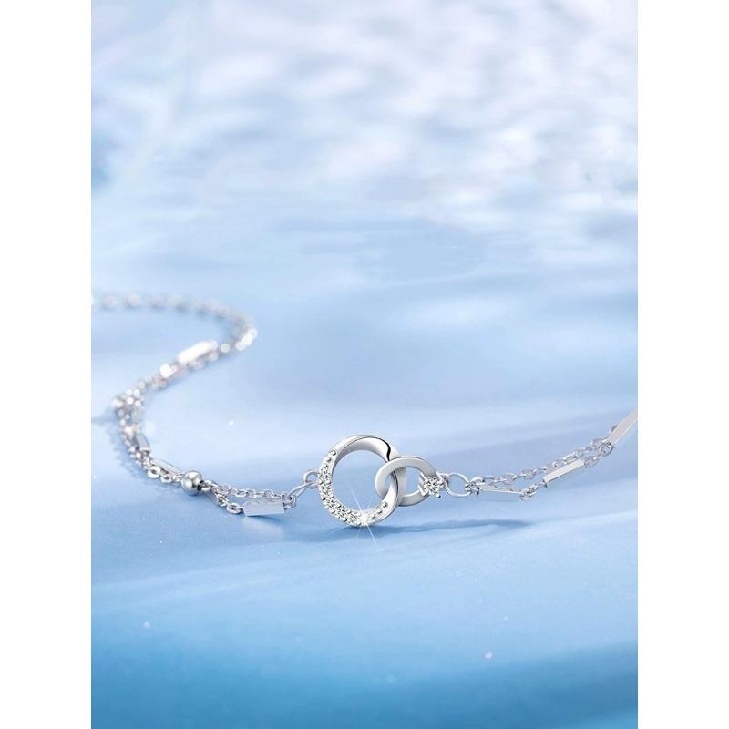 Mobius Interlocking Bracelet Women Ins Niche Light Luxury Jewelry Qixi Festival Gift for Girlfriend